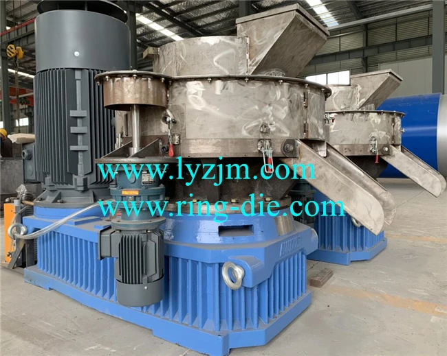 CE Certified XGJ560 Wood Pelletizing Machine 1-2t/h Feed Processing Biomass Wood Pelletizer Sawdust/Straw/Grass/Rice Husk Pellet
