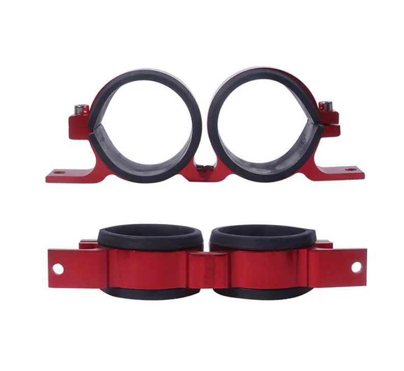 Fuel Oil Double Hole Support Clamp Double Oil Pump Support Color Double Oil Pump Clamp