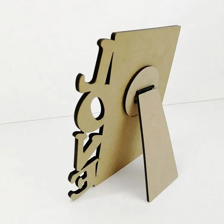 397 Custom Home Decor Engraving 3D letter LOVE Desktop DIY Photo sublimation Thermal Transfer Printing Blank Wood Decoration