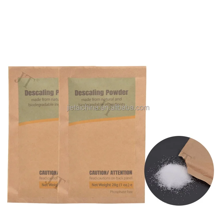 Automatic Coffee Maker Descale Powder  Eco-Friendly biodegradable ingredients Coffee Machine Cleaning Powder