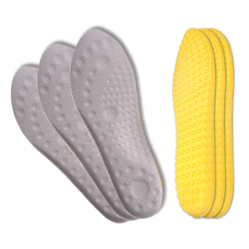 Cozy Warmth Constant Temperature Heated Insoles Odor-Resistant Antibacterial Casual Sports Insoles Winter