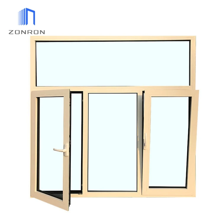 Zonron As2047 Cheap Price Aluminium Profile Windproof Glass Windows Latest Designs Powder Coated Aluminum Alloy Frame Window