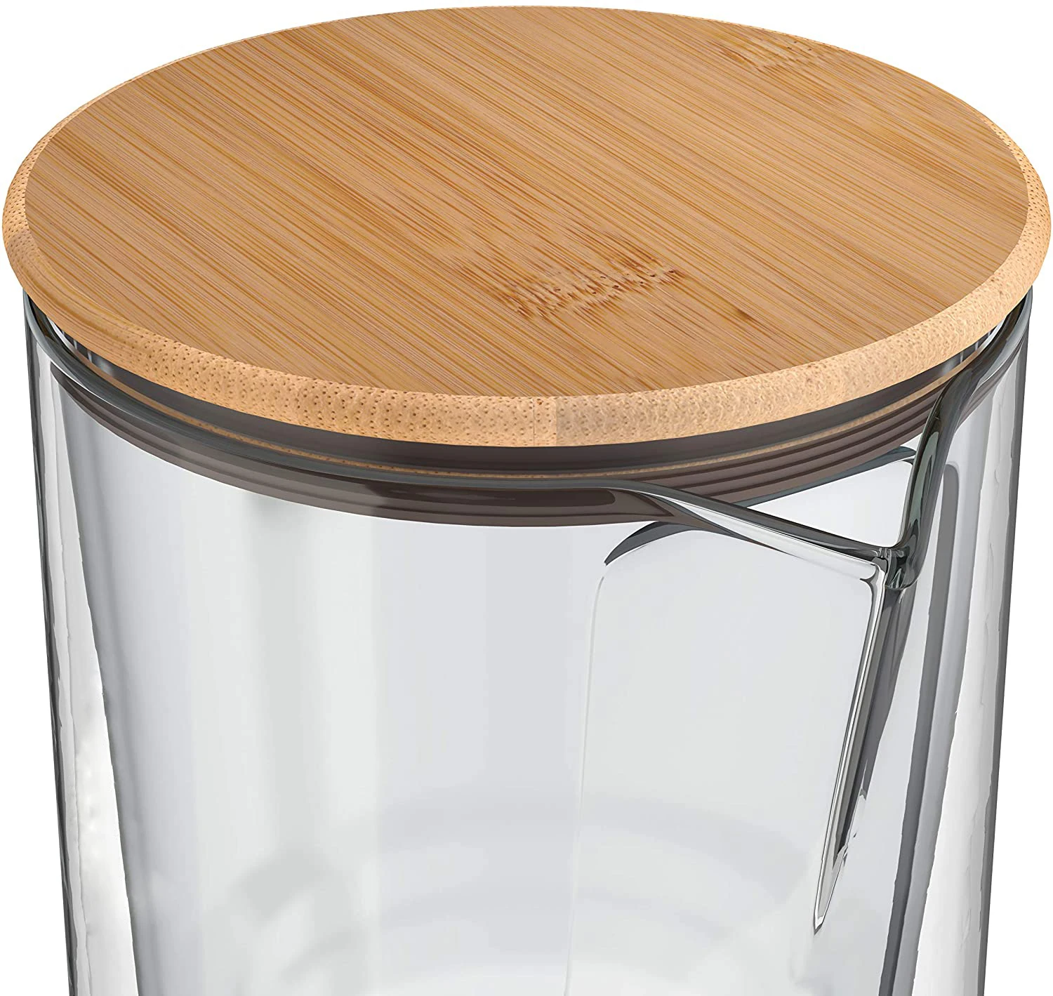 Wholesale 3.5L Portable Borosilicate Glass Drinking Water Pitcher Jug Remove Chlorine Heavy Metal and Limescale