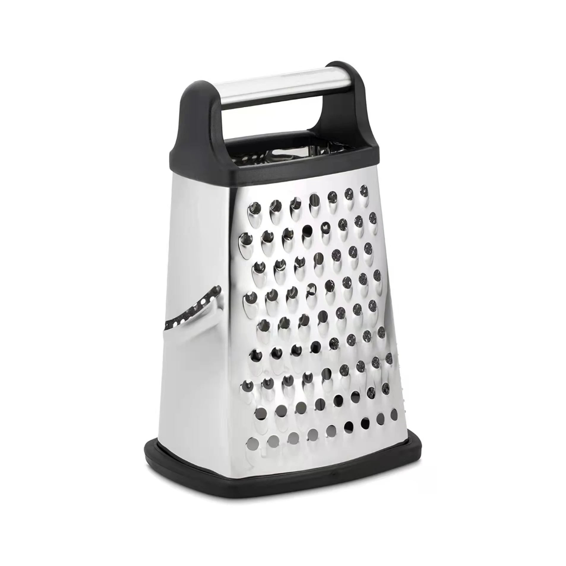 Wholesale Manual 4 sides Stainless Steel Kitchen Tools Cheese Grater Multipurpose Fruits and Vegetable Slicer