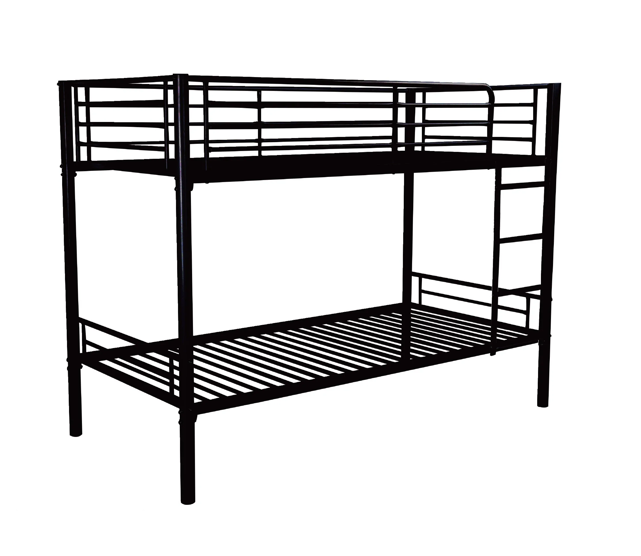 Wholesale High Quality Metal Bed Bunk Bed Frame School Student Dormitory Steel Beds with Metal Slats