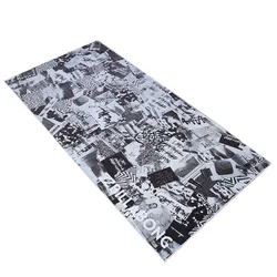 Custom printing 300gsm microfiber waffle bath towel