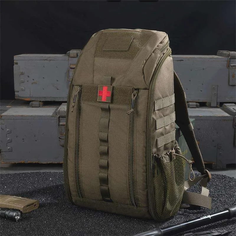 Molle Bag Tactical Medical Backpack Outdoor Rucksack Camping Survival First Aid Backpack