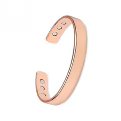 Wholesale Fashion Bracelets Magnetic Bangle Bracelet Energetic Health Copper Split Diabetes Bracelet