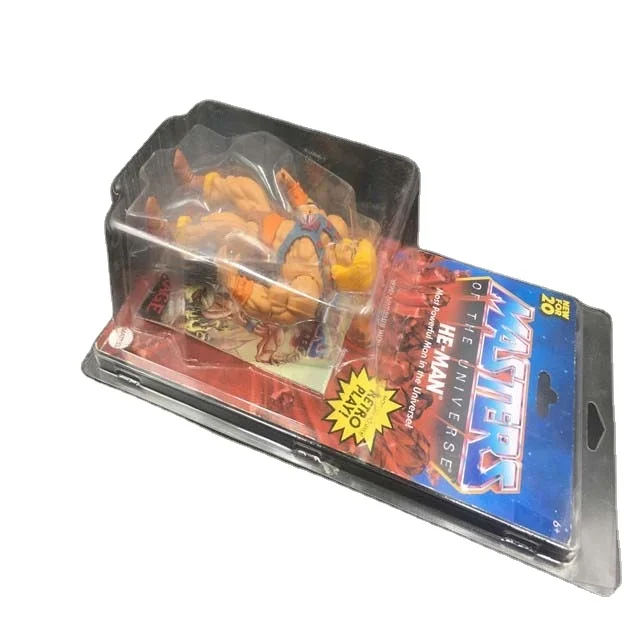 Action Figure Toy Display PET Blister Packaging Protector Case for Masters