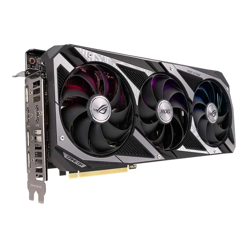 ASUS ROG RTX 3050 Geforce GTX 1660 RTX 3070 3060 RX 6800 placa de video 6800XT 4090 rtx VGA 5700XT 8GB Computer PC graphics card