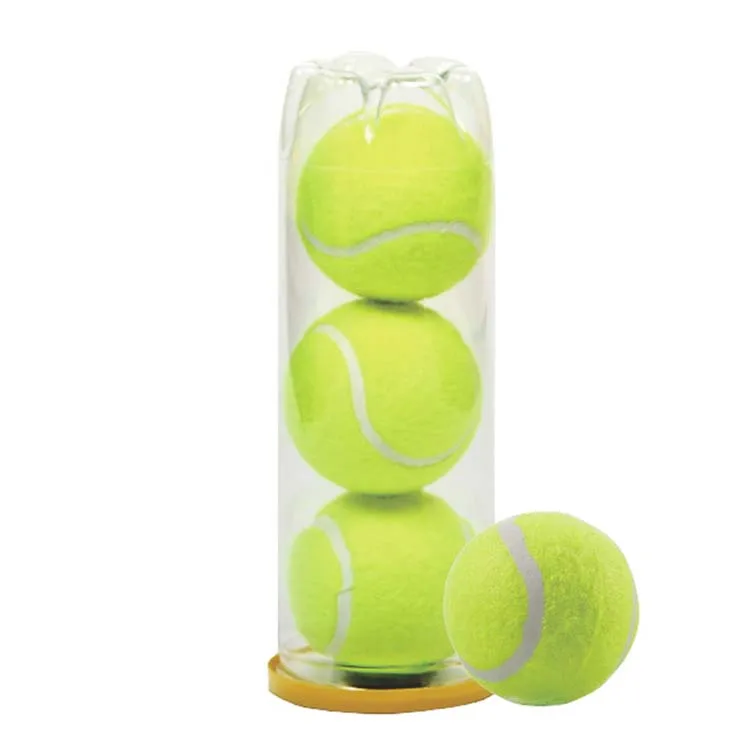 Wholesale  rubber tennis ball cans professional match cricket custom logo padel ball beach tennis ball