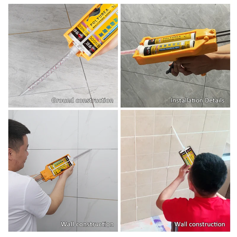 Factory Price OEM  Polyaspartic Polyurea Grouting Machine Joint Resin Sealant Epoxy Tile Grout