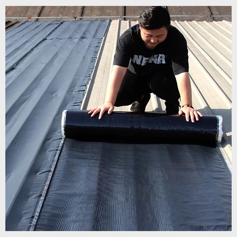 Self-Adhesive Modified Bitumen Waterproof Roofing Membrane Sheet Premium Surface Material