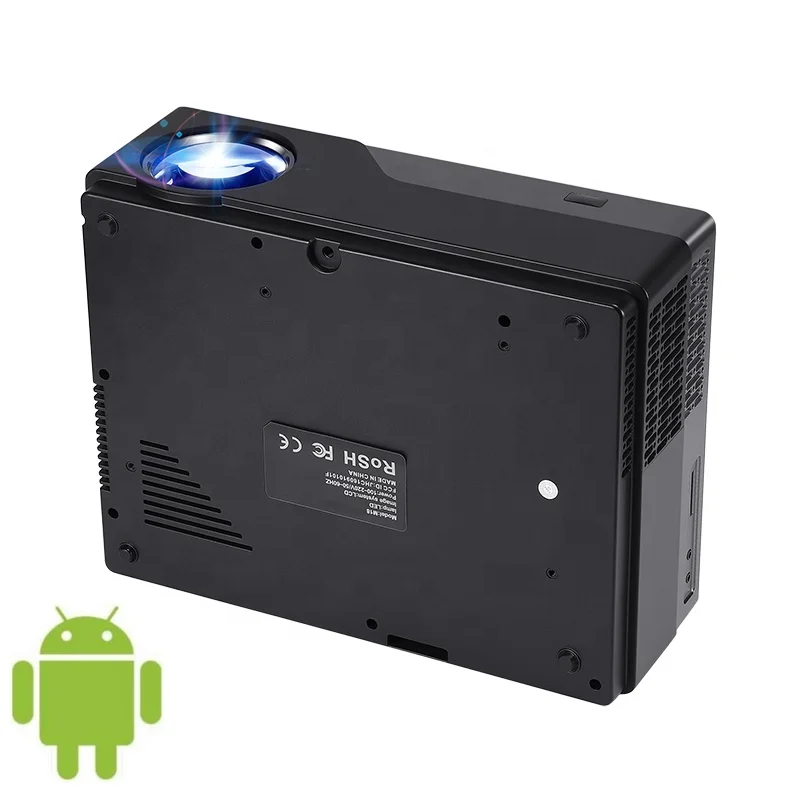  Aliexpress Горячая Распродажа AUN Android 8 0 M18UP Full HD проектор разрешение 1920x1080P. 3d-домашний кинотеатр с поддержкой 4K office. VGA