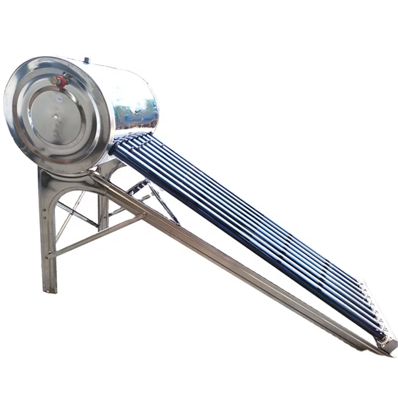 JIADELE calentadores solares Complete Hot Selling All Glass Evacuated Tube Solar Water Heater With Low Pressure