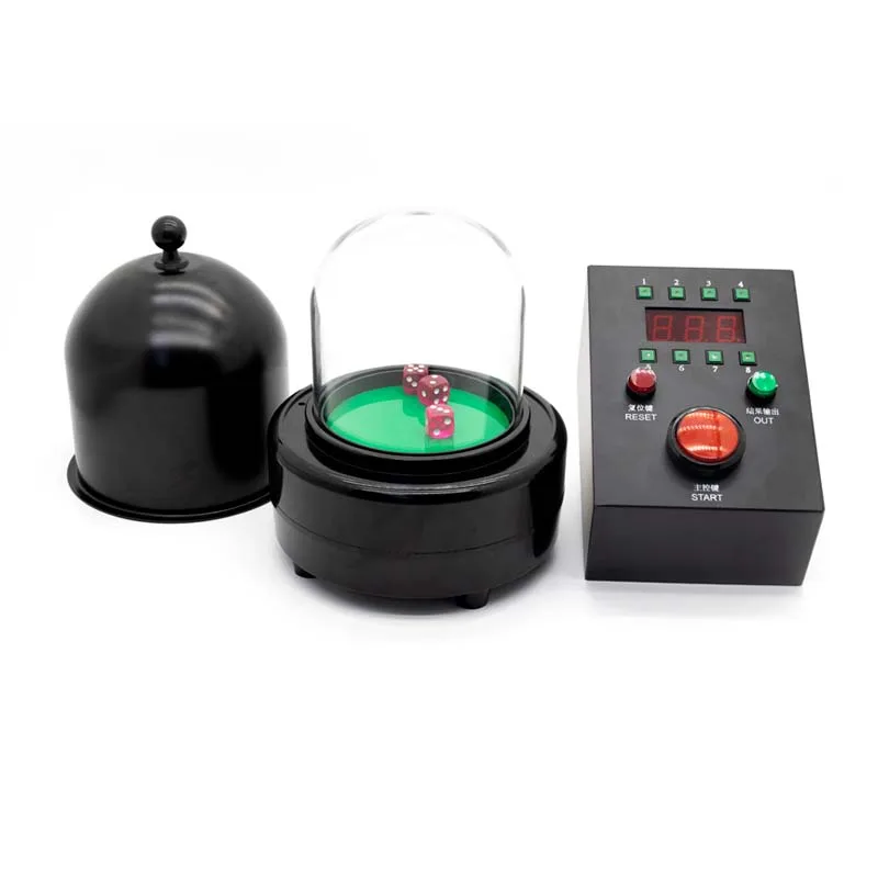 Machine Electric Dice Cup and for KTV Entertainment Wine Drinking Game black electric dice cup