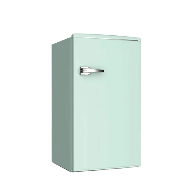 3.2cu tf Retro style fridge Single door defrost refrigerator