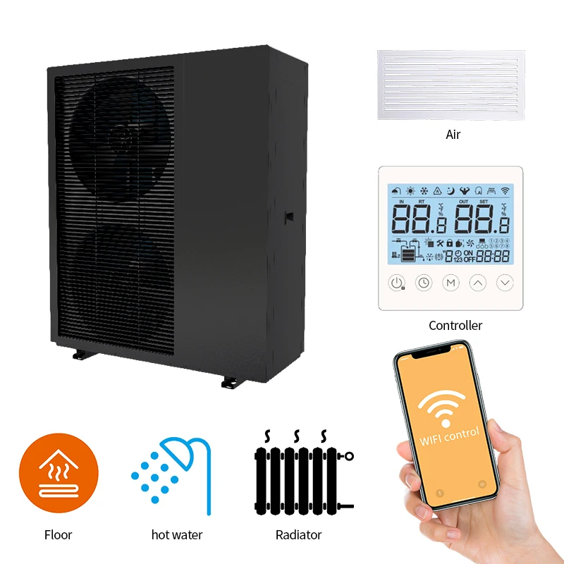 Belgium Russia Poland Dc инвертор Evi Erp A +++ Oem pompa ciepla моноблок r290 тепловые насосы от производителей водяного