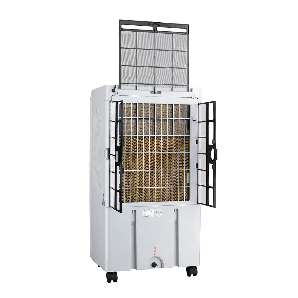 AC Free-standing Mobile Air And Room Cooler Industry Air Cooler 35-50m2 Low Power Air Cooler Fan