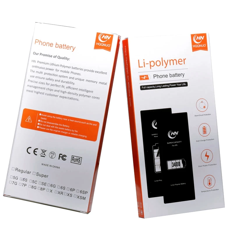  Оригинальная батарея из чистого кобальта для iphone 5 5G OEM gb