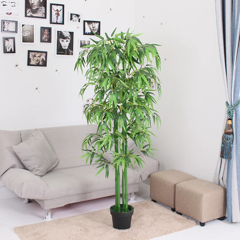 Factory direct attractive style let eyes relax ornamental artificial bamboo tree