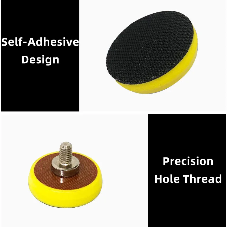 Multifunctional Self-Adhesive Sanding Pad Plates 1 Inch Grinding Plate Polishing Pad For Car/Sail