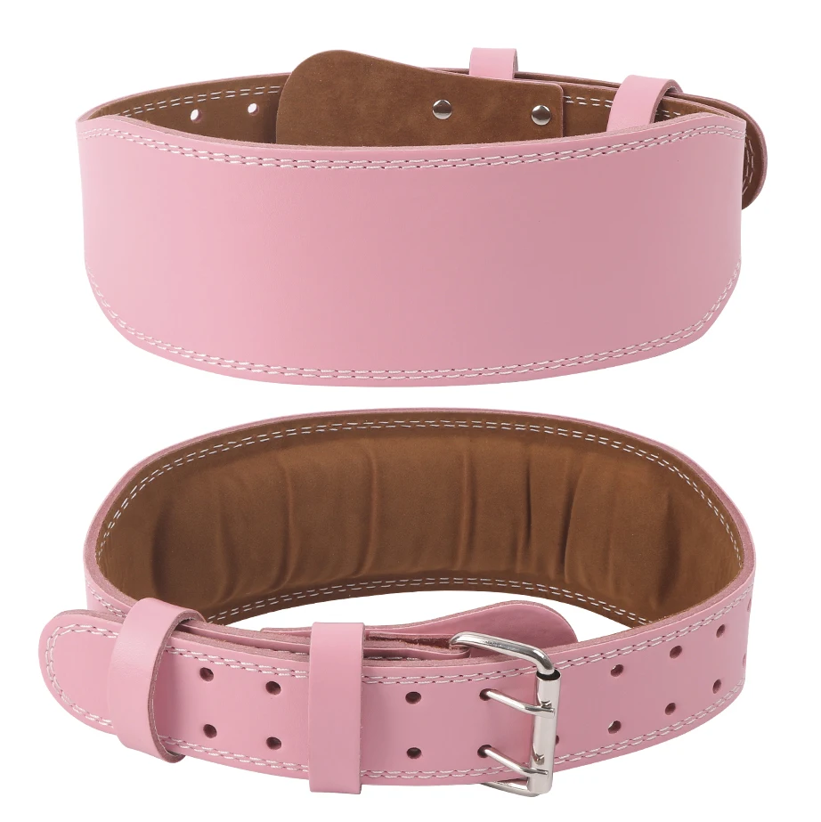 Weight Lifting Belts for Girls Power Hmoe Gym Exercise Squatting Hard Pull Pink Weight Lifting Belt for Girl