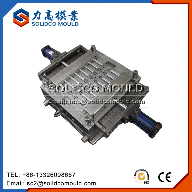 Plastic end cap molding forms of school table chair pipe legs
