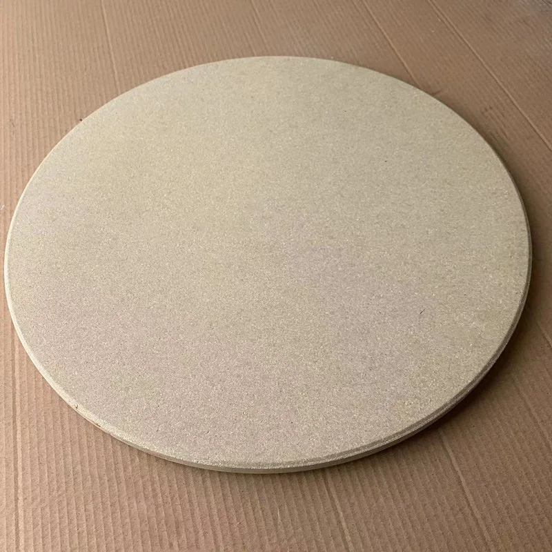 340mm Cordierite  perforated baking pizza stone for BBQ
