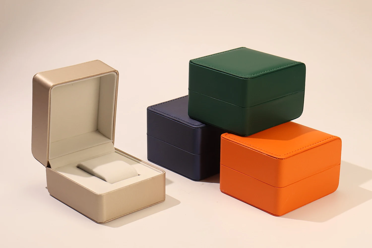 Custom Watch Gift Boxes Cases Luxury High Quality Packaging Matte Single Black Empty Paper Watch Box