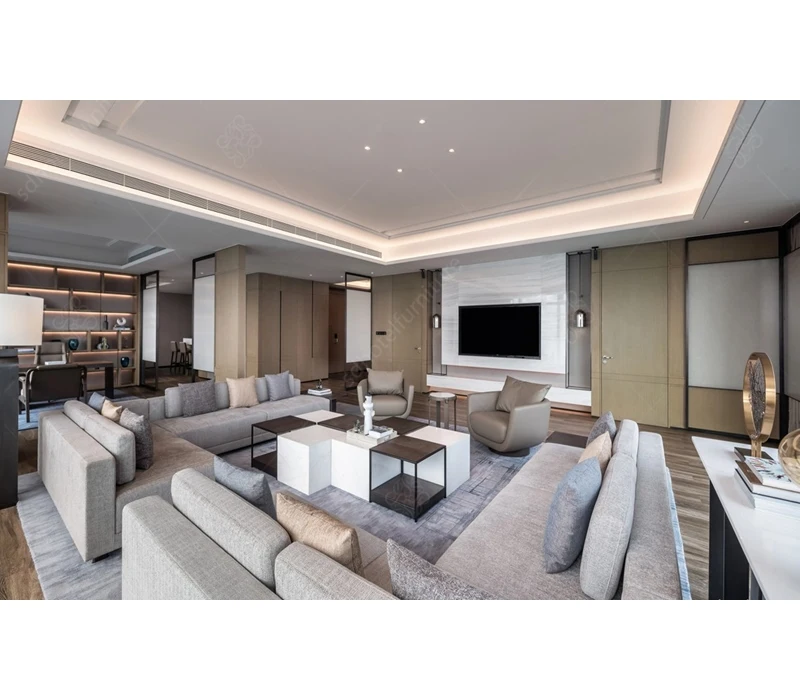 2022 Sheraton Hotel Furniture With Hotel Reception Desk For Sale