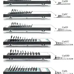 Factory direct wholesale lashes Extension grafting eyelashes Individual Eyelash Extension 3d mink lashes extension trays