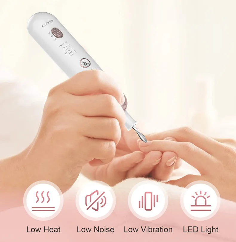 OEM Nail Drill Set Electric Portable Manicure Drill Machine High Speed Professional Beauty Rechargeablenail Drill Machine