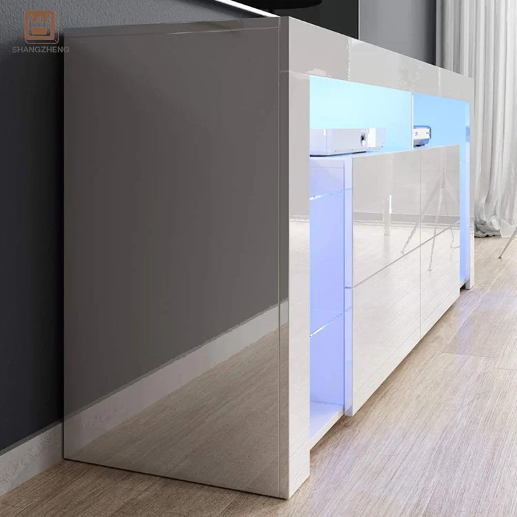Tv Stand White Black Marble Luxury Tv Cabinet Wood Modern Wholesale Luxury Home Living Room Home Furniture