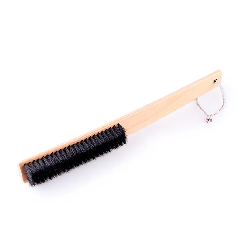 Low Moq Cheap Customized Wooden Hotel Cloth Brush Wooden Coat and Hat Cloth Cleaning Brush for Hotel