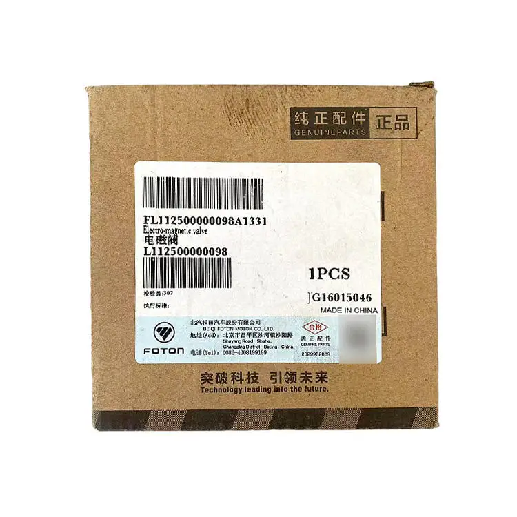 Futian original Solenoid Control Valves Bus Truck Car water heating Solenoid Valve