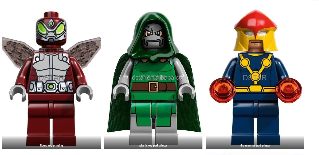 Ink Cup System Pneumatic Multi Color Automatic Pad Printing Machine for LEGO Toys