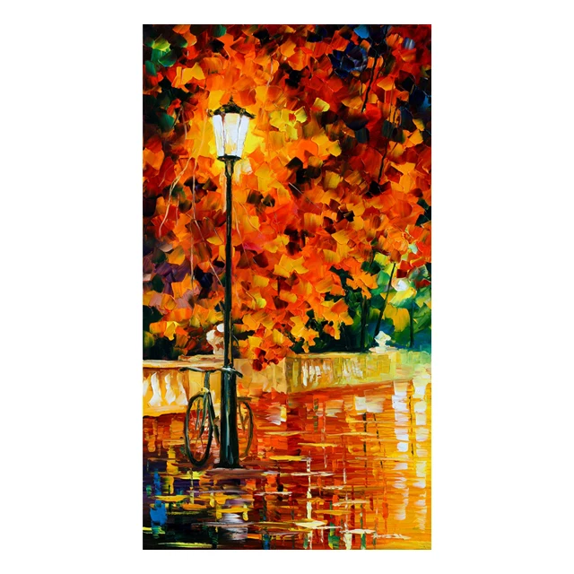 Date In The Park Oil Painting Print on Canvas Posters Abstract Wall Art Pictures for Living Room Home Decor