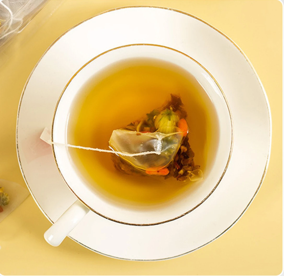 High Quality Chrysanthemum Cassia Seed Tea Late Overtime Wolfberry Tea Raw Processing Independent Triangle Bag Bulk Same Quality