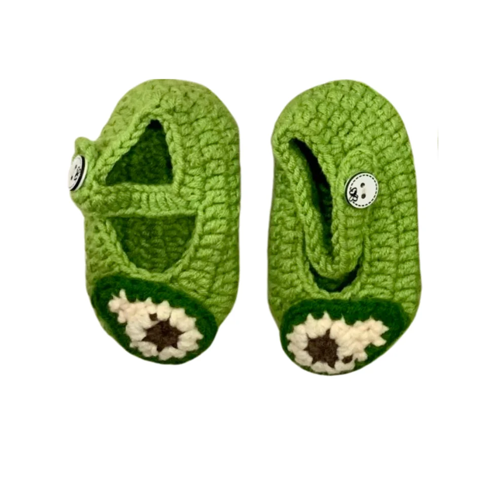 Supplier Wholesale Full Set Shoes Knitting Baby Cotton And Wool Clothes Girl And Boy Costume Clothing Hand Made Jumpsuits