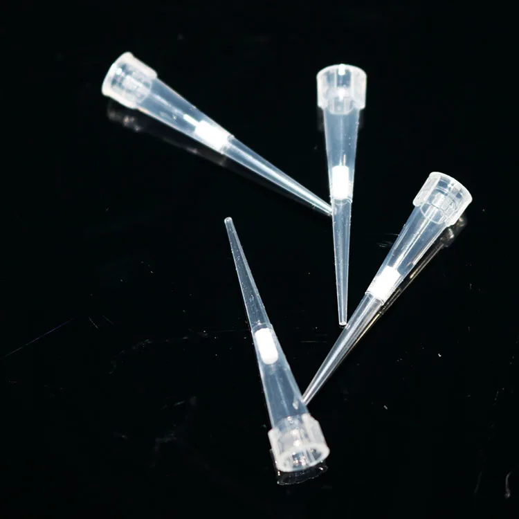 Free Samples Lab Sterilized Polypropylene Pipette Filter Tips 200ul