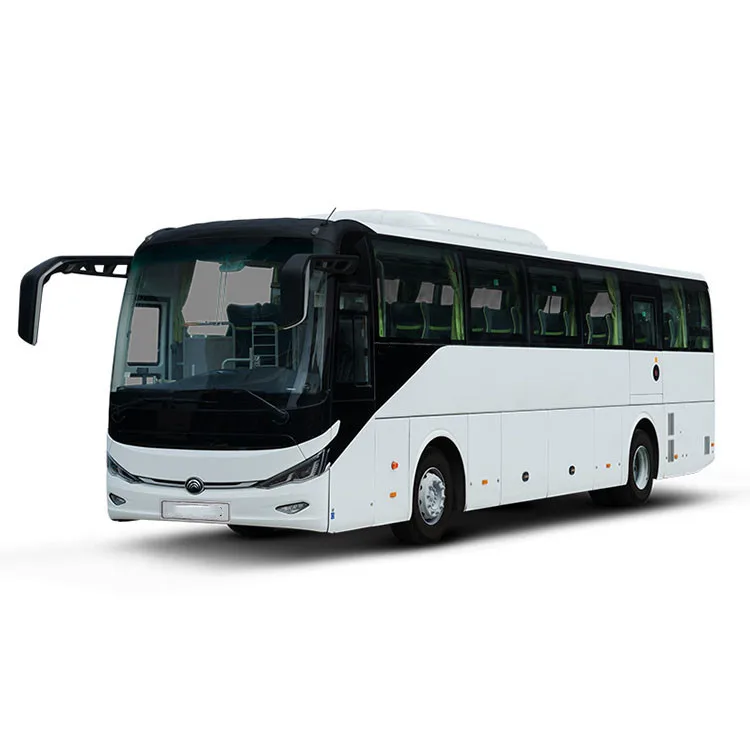 Good price luxury bus 56 seater 60 seater diesel left hand drive coach buses with toilet
