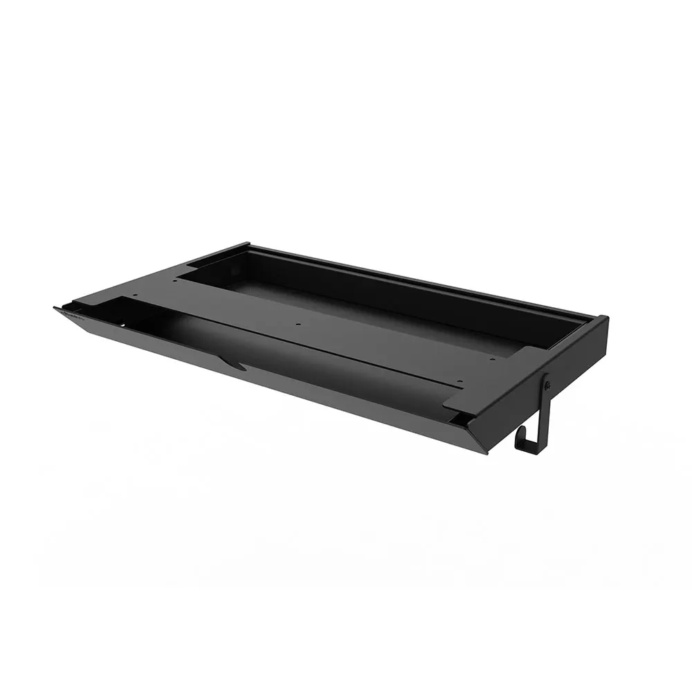 Simple desgin small single under table Iron metal drawer with hook