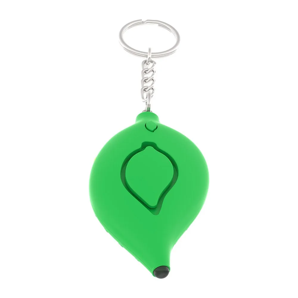 New Women Emergency Anti Wolf Attack Safety Alarm Device Mini SOS Personal Alarm Keychain with Led Light