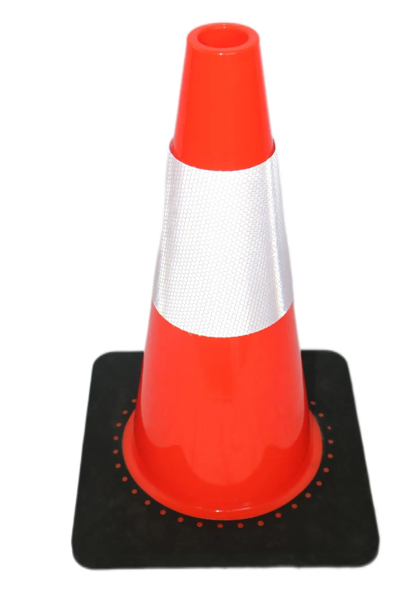 18 inches 450 mm  traffic cone  orange safety  cones Eco-friendly material reflective cone Wholesale Customization
