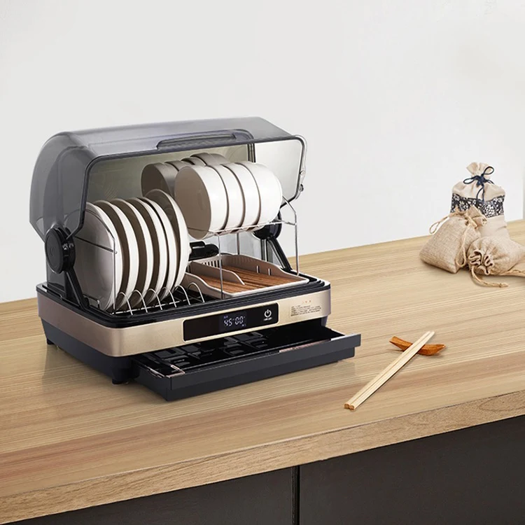 Стерилизатор УФ-лампы из нержавеющей стали, бытовой шкаф для дезинфекции посуды