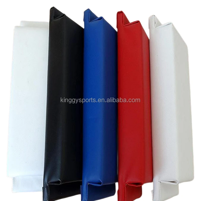 Kinggy removable track mounting flange wall padding protector wall pads for gymnasium walls ,martial arts school and gyms