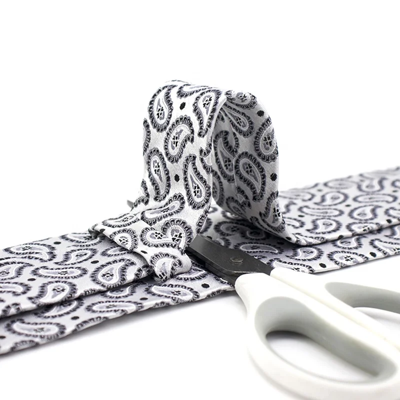 Жаккардовый мужской галстук с узором 8 5