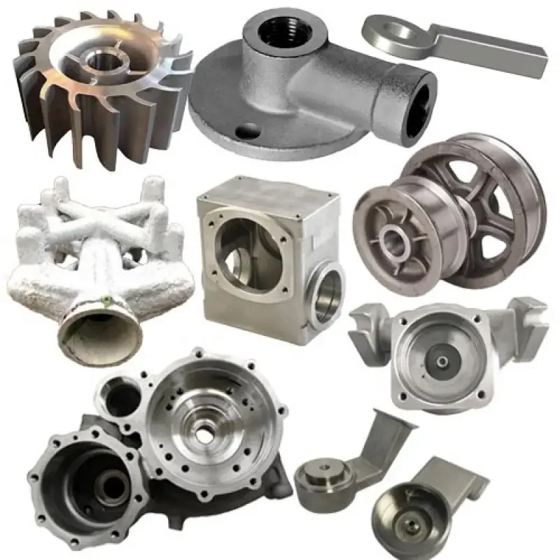 Foundry precision metal die casting stainless steel cast iron aluminum car part custom casting services