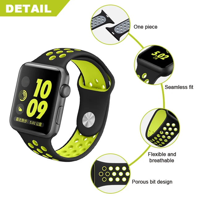  Ремешок силиконовый для Apple Watch 5/4/3/2/1 44/40/42/38